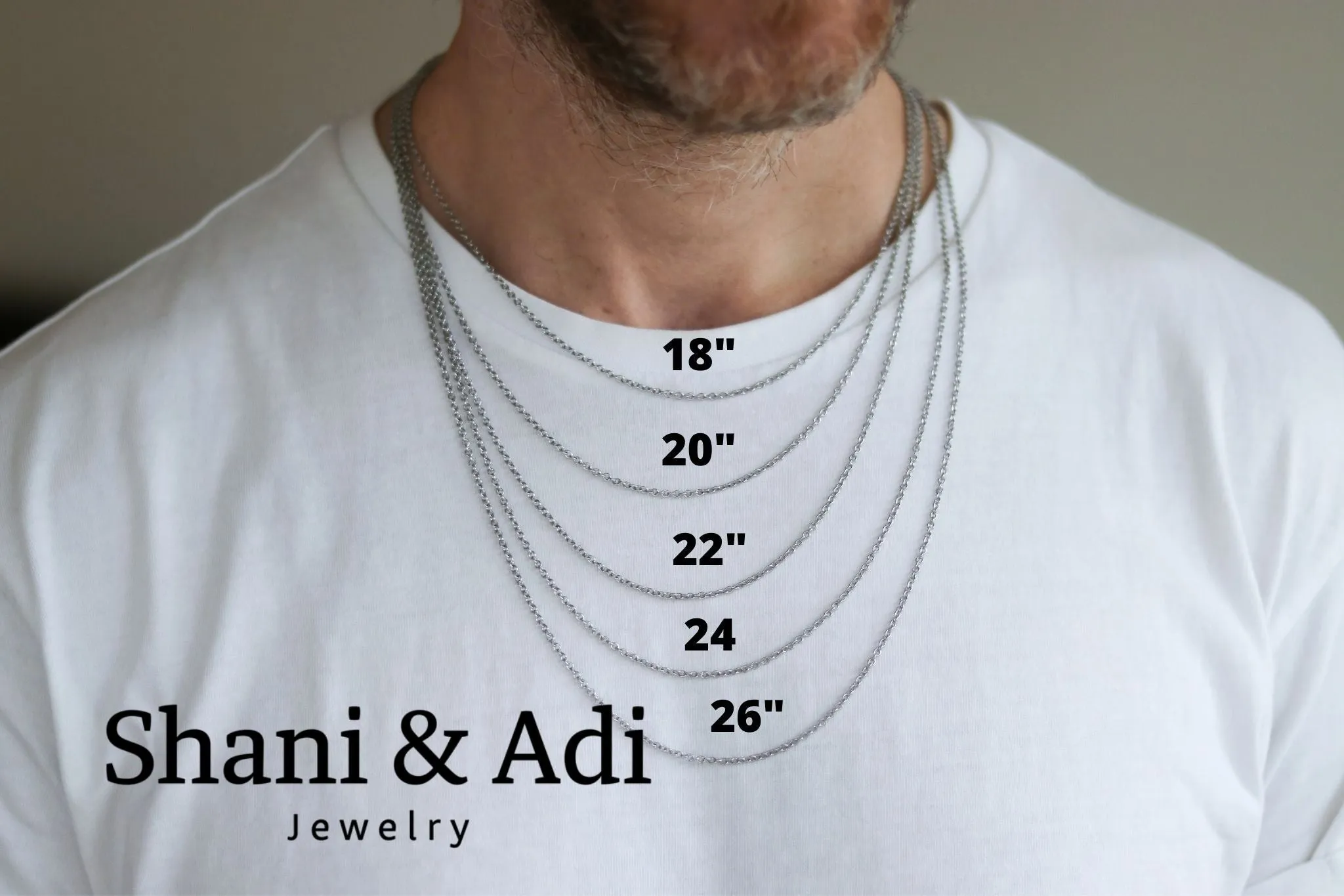 Anchor necklace for men, bronze anchor pendant and a black string, handmade gift for him