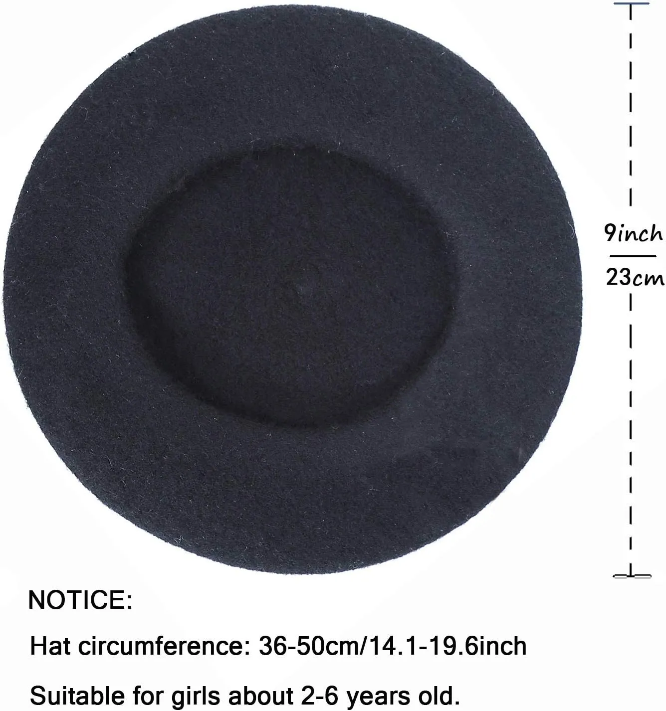 AWAYTR Kids Beret Hats for Girls - Artist French Beret for Toddler Little Girl