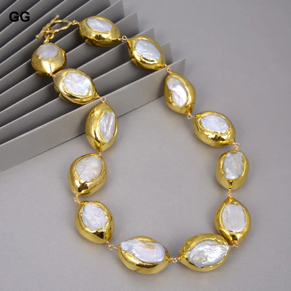 Baroque Pearl Necklace Set