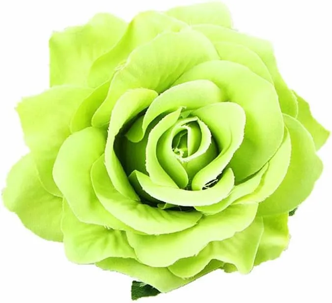 Beautiful Rose Flower Hair Clip Pin up Flower Brooch for Party Travel Festivals