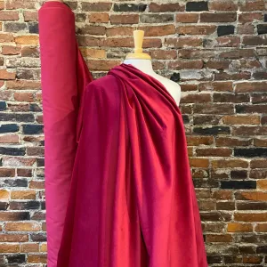 Eider Cotton Velvet in Burgundy
