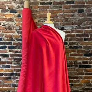 Eider Cotton Velvet in Red