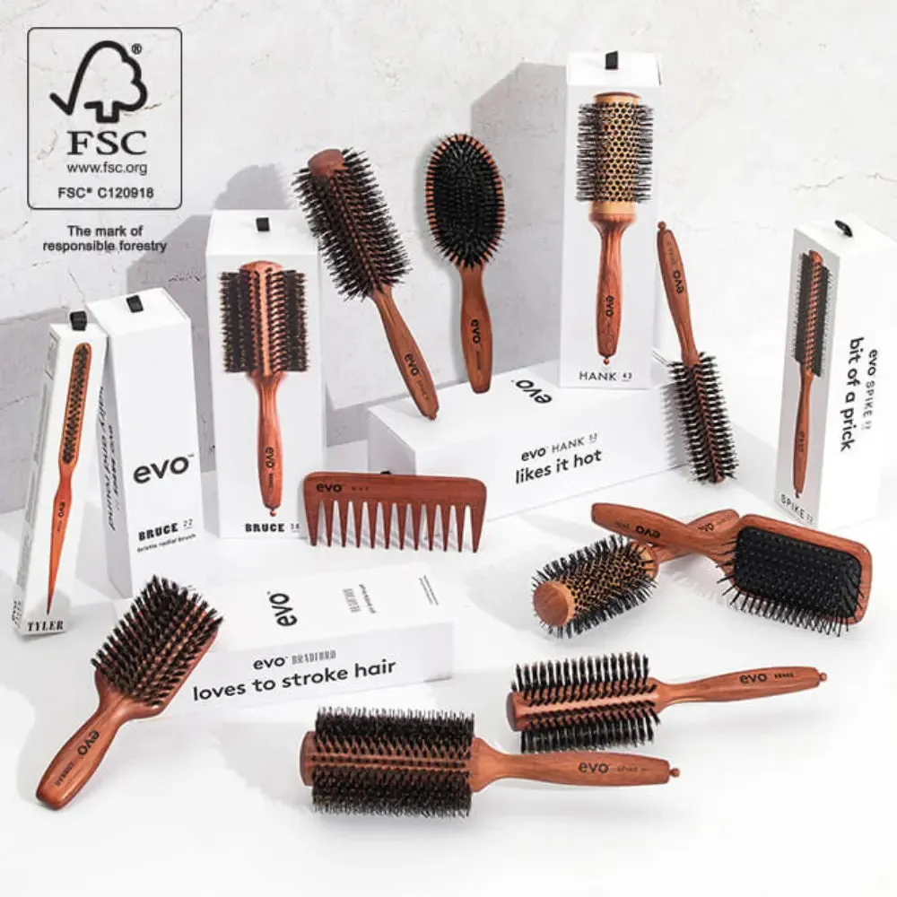 Evo Bradford Pin Bristle Dressing Brush