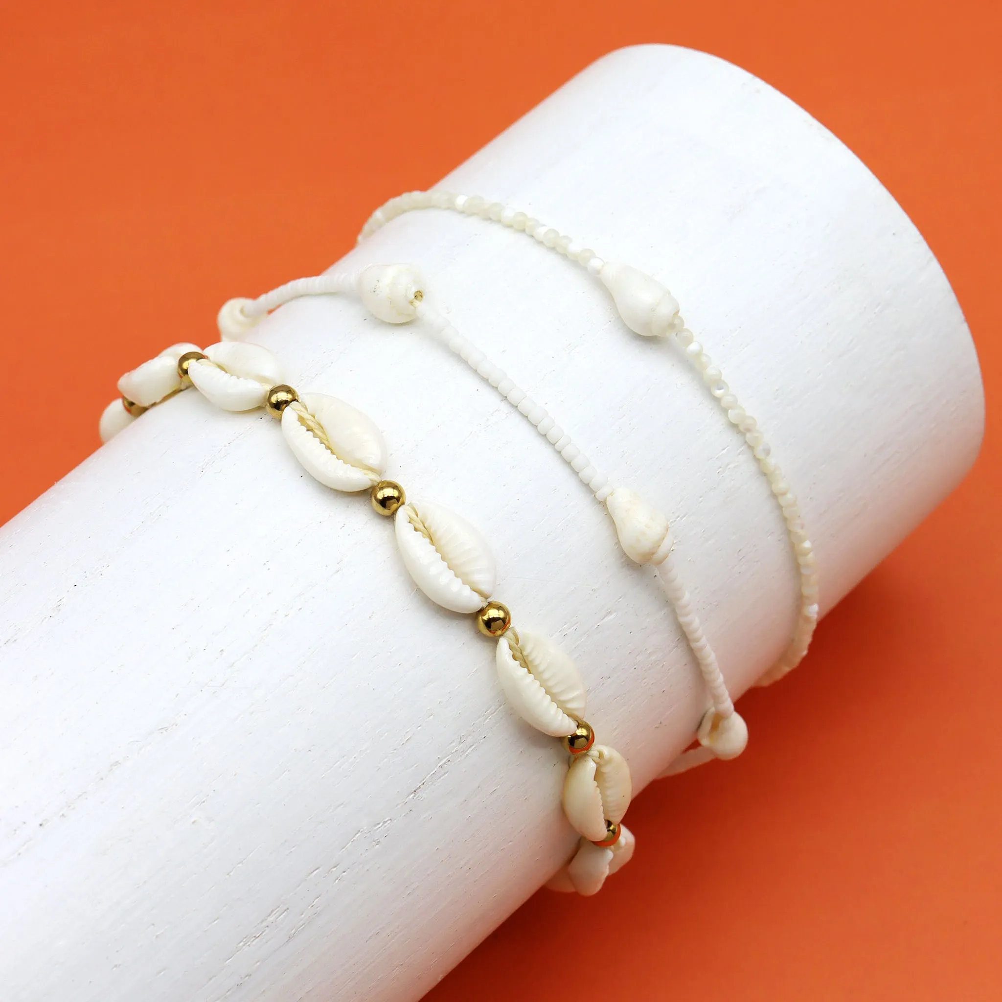Giada Melati Shell Beaded Necklace