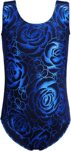 HOZIY Gymnastics Leotards for Girls Sleeveless Long Sleeve Snowflake Blue Purple Sequins Colorful Ribbons Pink Leopard Stripe