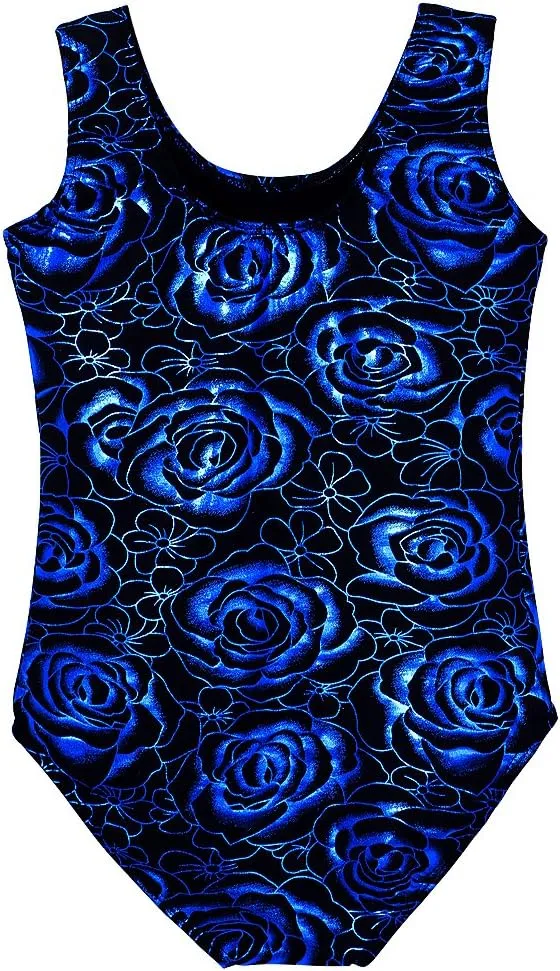 HOZIY Gymnastics Leotards for Girls Sleeveless Long Sleeve Snowflake Blue Purple Sequins Colorful Ribbons Pink Leopard Stripe