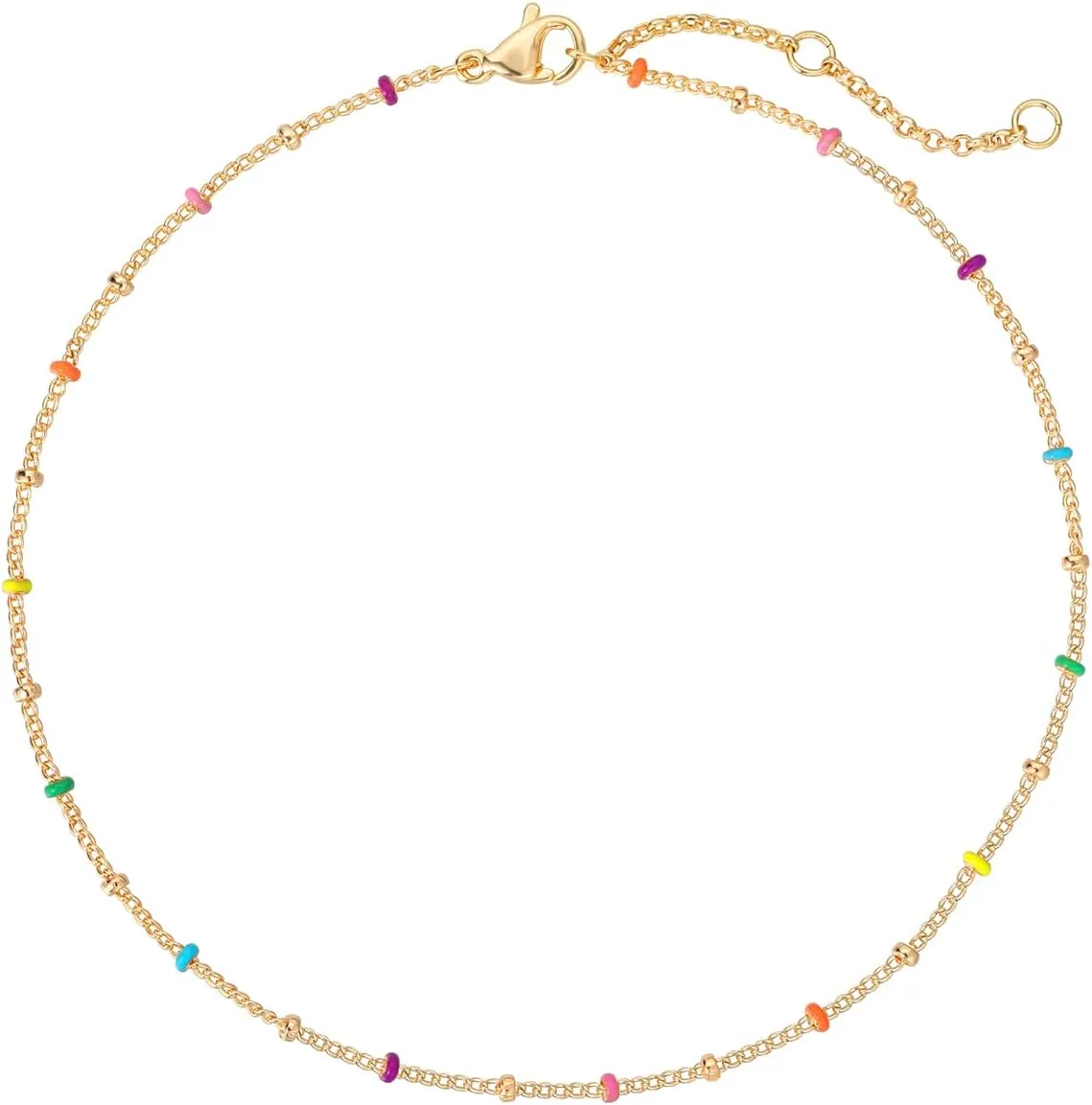 MEVECCO Anklet for Women Gold Chain 14K Gold Plated Dainty Boho Beach Summer Simple Foot Jewelry Ankle Bracelet