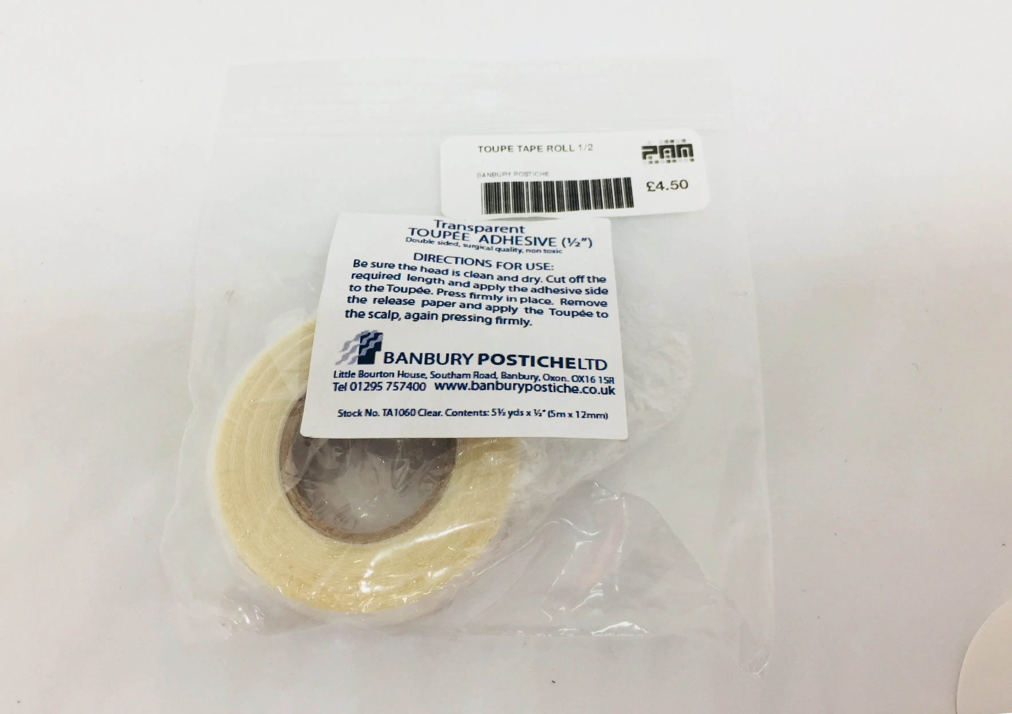 Transparent Toupee Adhesive Roll