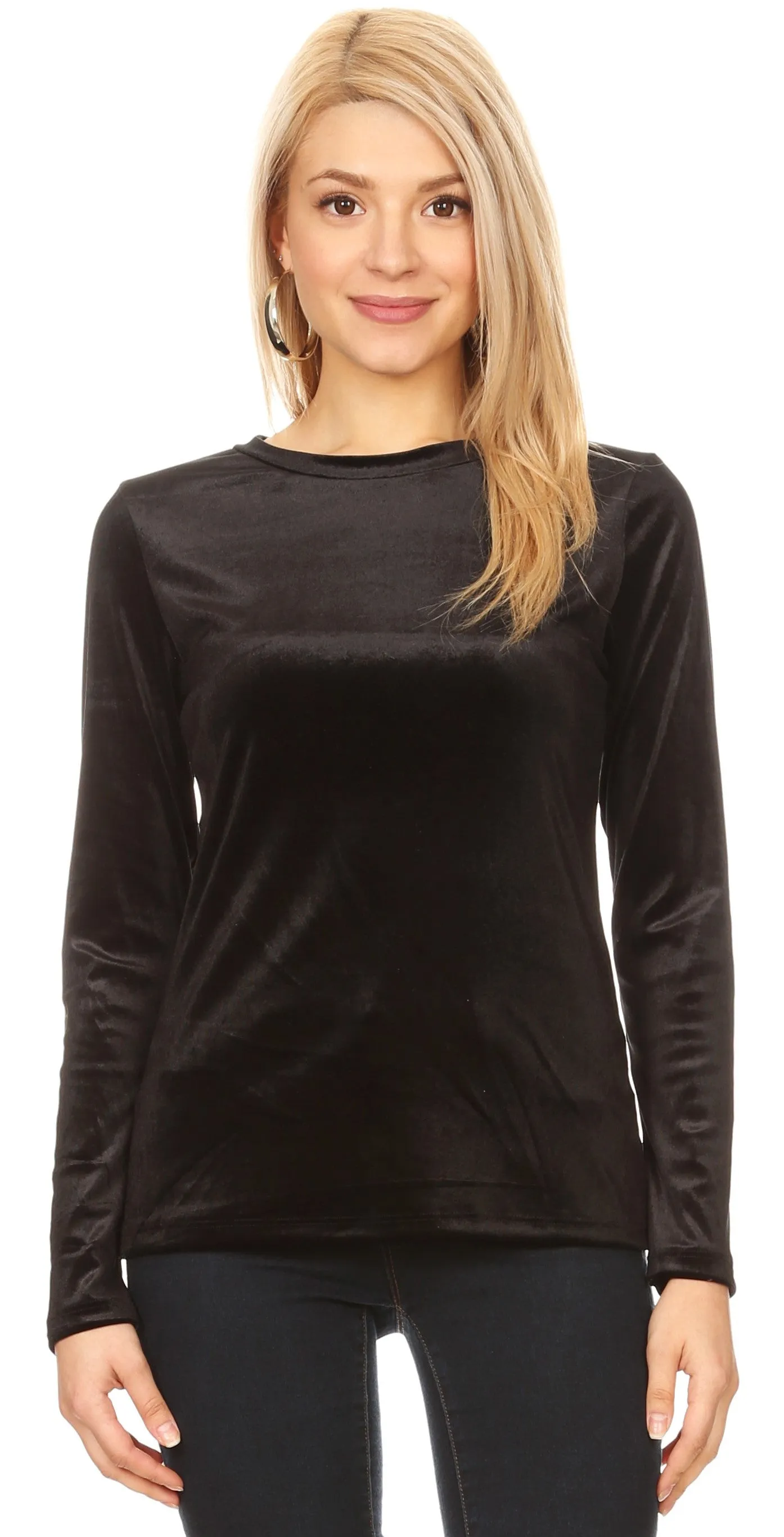 Veer to Velvet Crew Top
