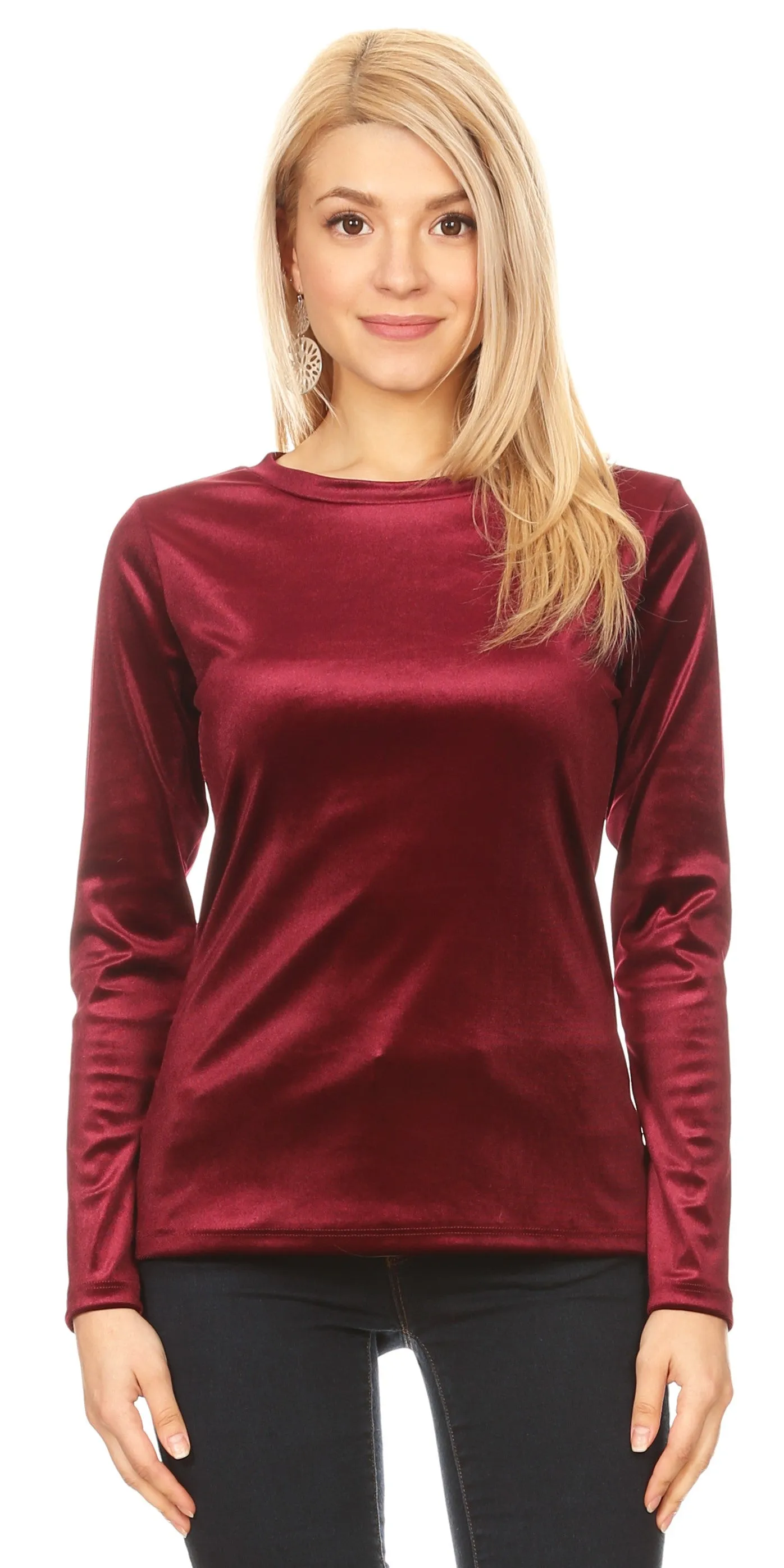 Veer to Velvet Crew Top