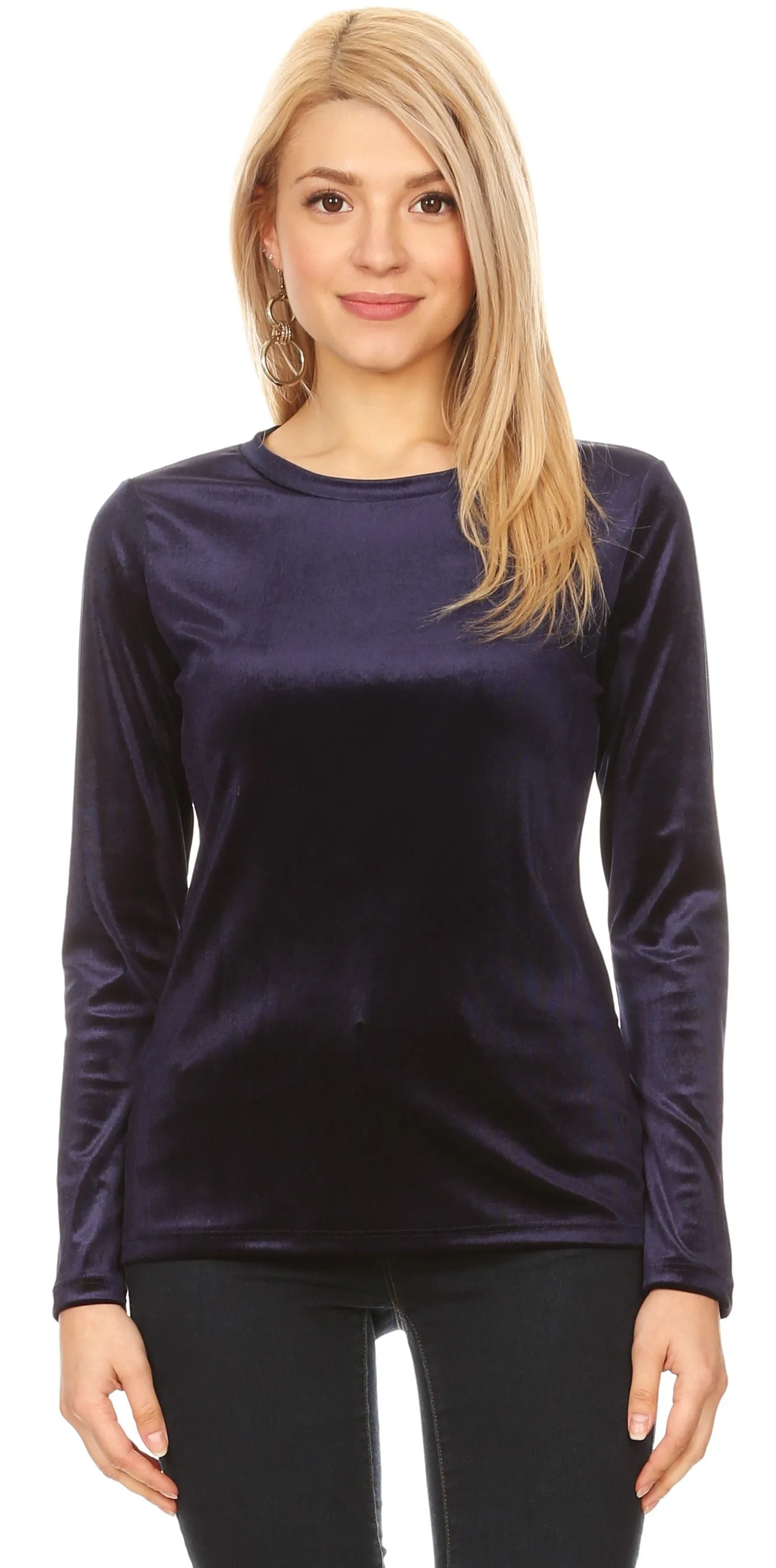 Veer to Velvet Crew Top