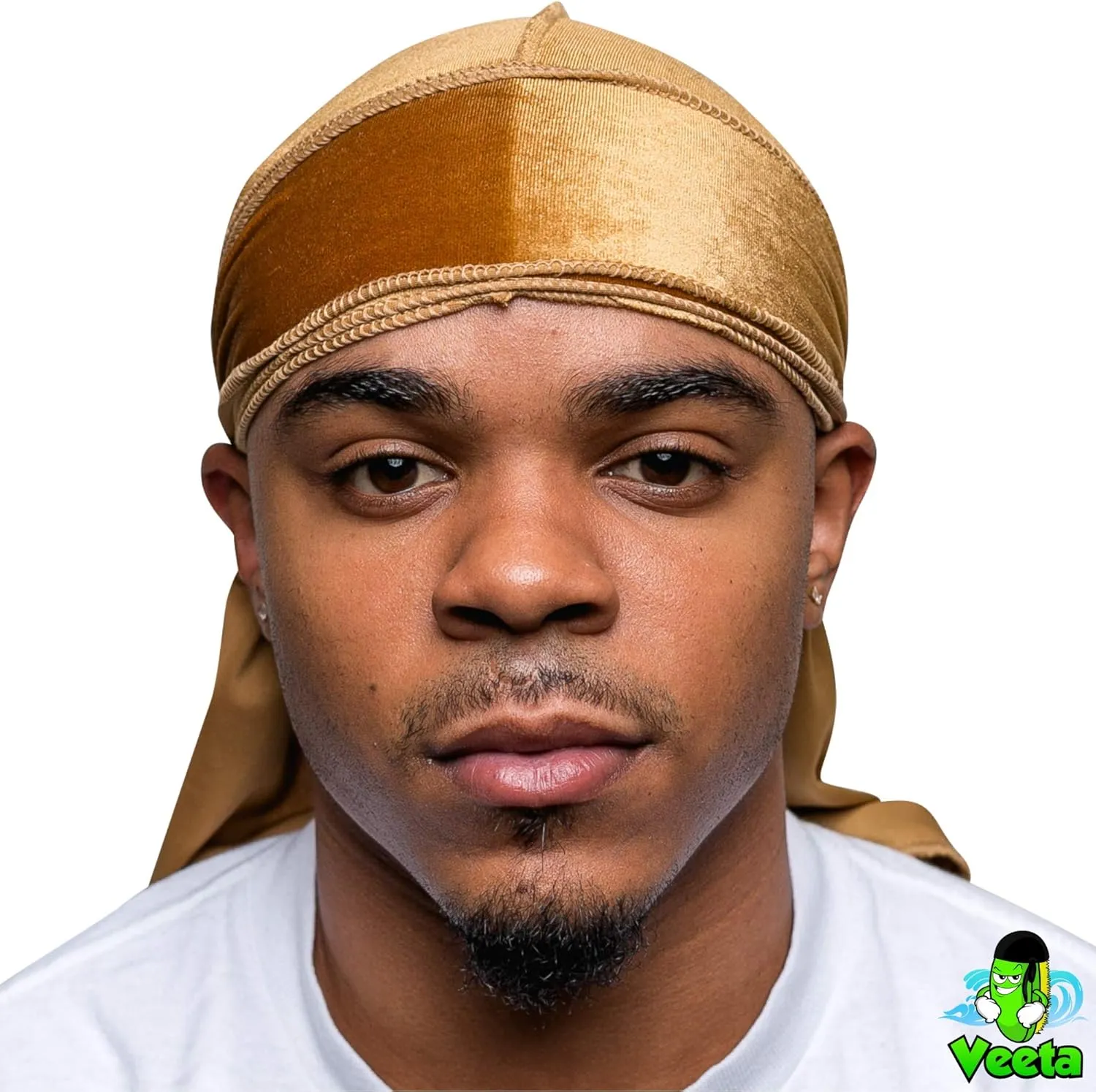 Veeta Superior Velvet Durag - Soft Velvet Durags for Men & Women, Long Double Wide Straps, Silky Durag Liner, Triple Stitched