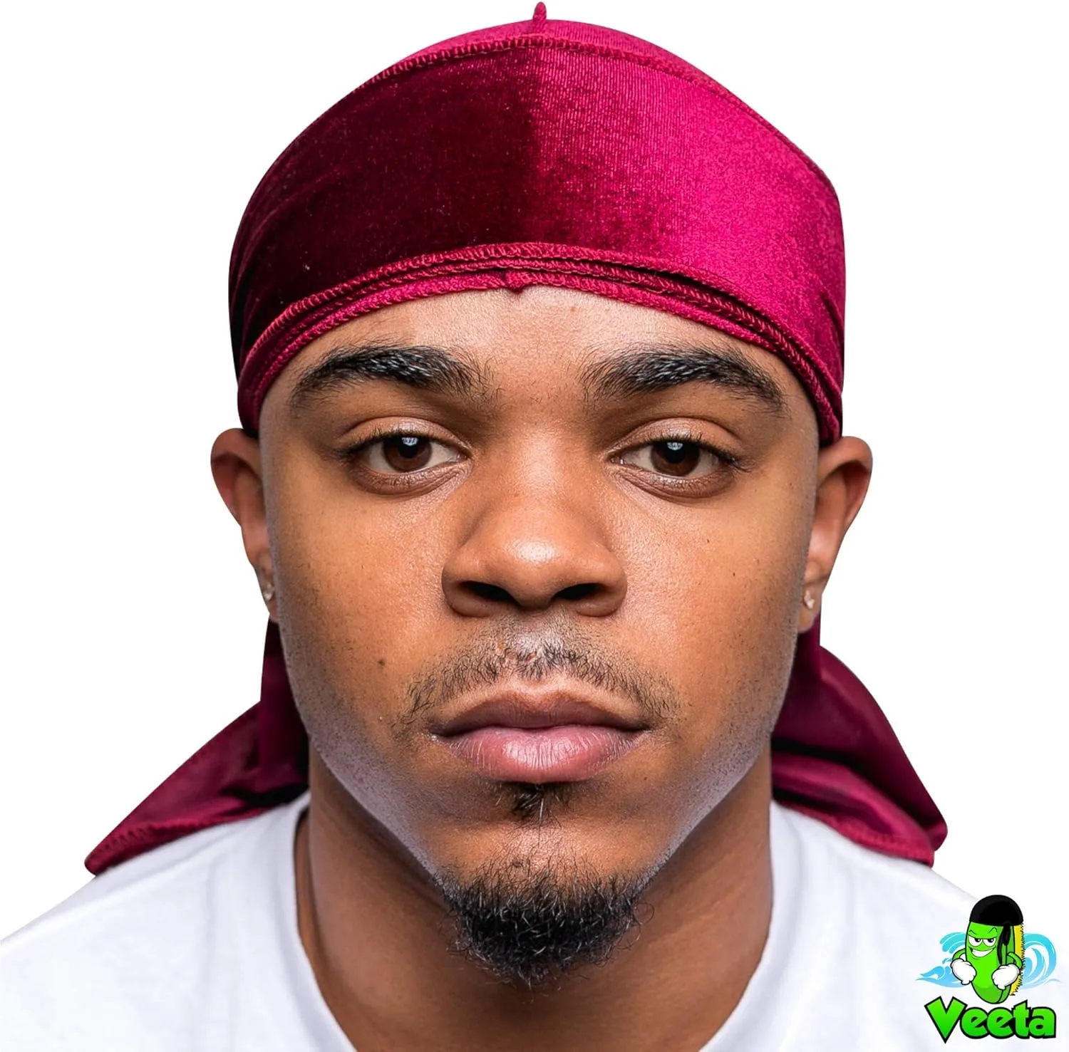 Veeta Superior Velvet Durag - Soft Velvet Durags for Men & Women, Long Double Wide Straps, Silky Durag Liner, Triple Stitched